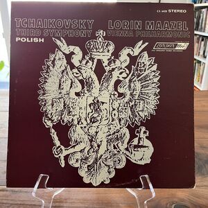 Tchaikovsky Symphony No. 3 in D Major Op. 29 Polish Vinyl LP 1965 London CS.6428
